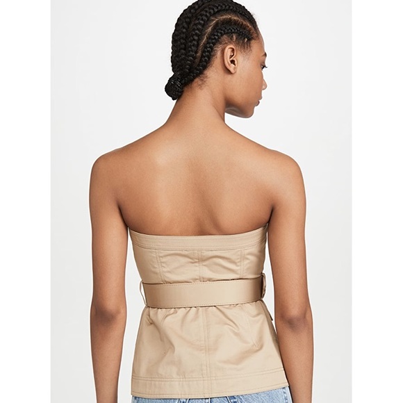 My Self Portrait. Strapless Canvas top! - Picture 5 of 12